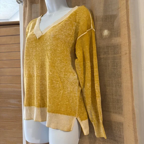 Sundance Mustard Knit Top - Picture 2 of 5
